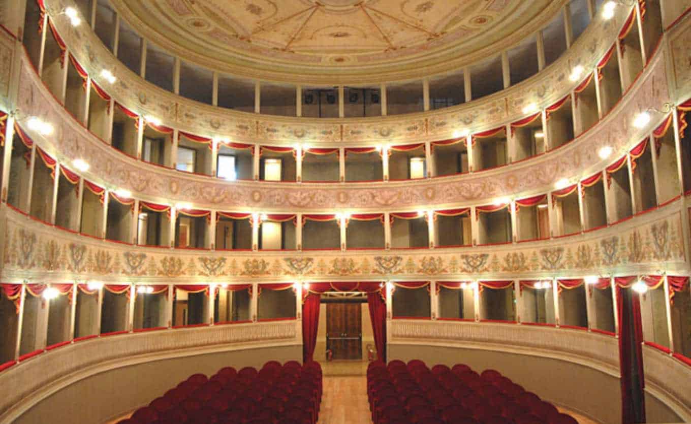 Il Teatro de la Sena di Feltre, recentemente entrato nel circuito dei teatri storici italiani