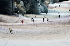 Fiaccolata come da tradizione: il Nevegal illumina la pista