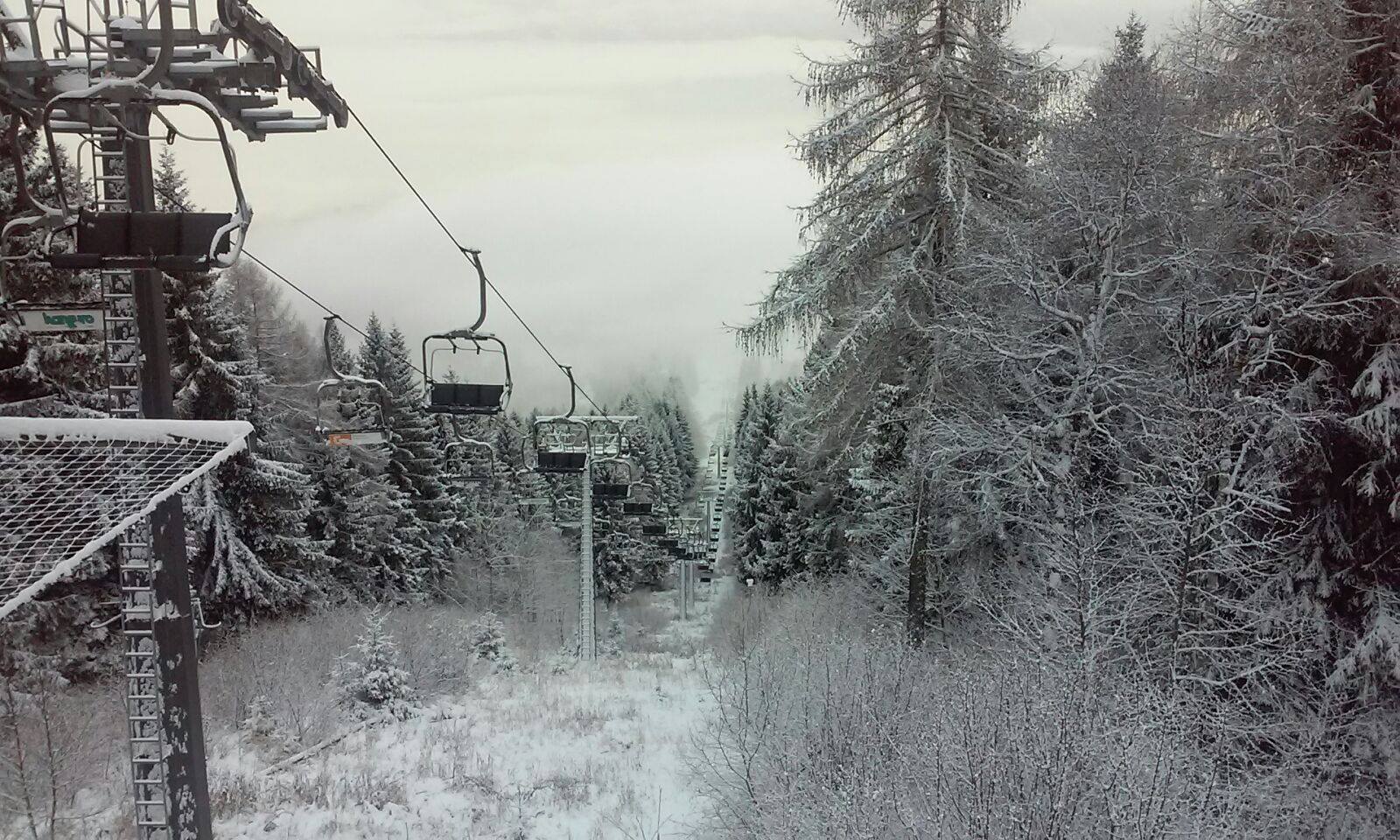 la seggiovia (foto Alpe del Nevegal)