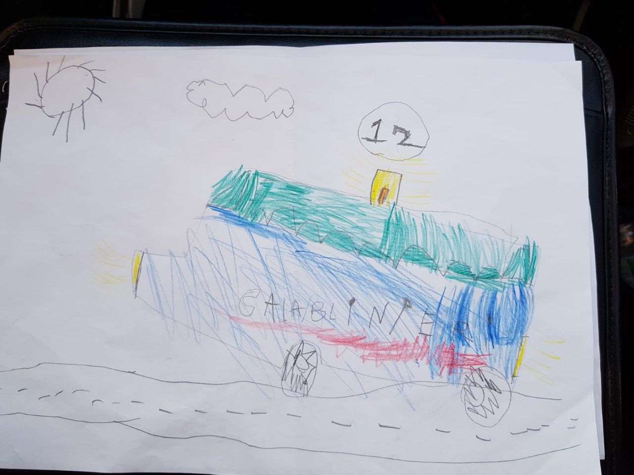 il disegno di Mattia