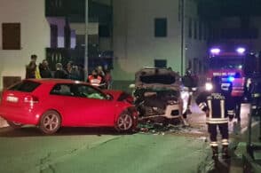 Frontale ad Auronzo. Due auto coinvolte e tre feriti