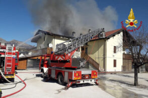 Anomalia all’impianto fotovoltaico: incendio in un fabbricato di Feltre
