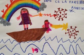 Agnese (5 anni) è sicura: «Ce la faremo con l’aiuto delle fate»