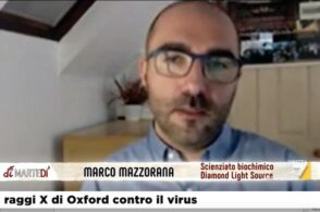 Studia da vicino il Covid per bloccarlo: l’esperienza di Marco Mazzorana a La 7
