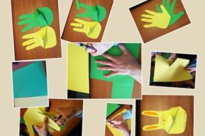 Forbici, fogli, colori e fantasia: bimbi al lavoro con il coniglietto pasquale