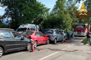 Tamponamenti alla Veneggia: un pomeriggio di incidenti