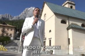 Striscia la notizia a Vodo di Cadore con l’inviato Moreno Morello