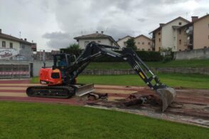 Iniziati i lavori, entro l’estate la nuova pista d’atletica dello “Zugni Tauro”