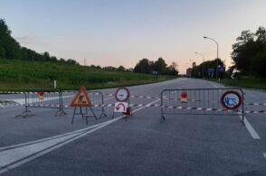 Tutto fermo a San Pellegrino: la strada tra Belluno e Visome è transennata