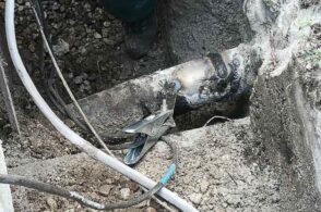 Guasto alla rete idrica della Val Canzoi: intervento in emergenza