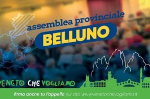 “Il Veneto che vogliamo”: oggi la prima assemblea provinciale