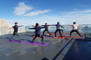 Yoga ad alta quota: sulla Tofana di Mezzo e la Marmolada