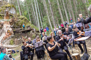 Armonie tra gli alberi: concerto di sax e pianoforte nei boschi di Valgrande