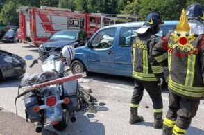 Scontro auto-moto: incidente lungo l’Alemagna, ferite due persone