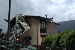 Tromba d’aria a Valle di Cadore, smottamenti in Agordino. E oggi nuovi temporali