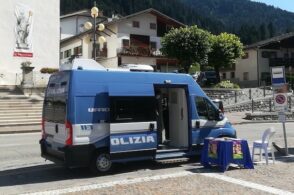 Violenza contro le donne: il camper della Polizia di Stato a Cortina