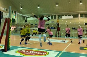 Buona prova a Noventa: il Cortina Express tiene testa a un avversario di B1