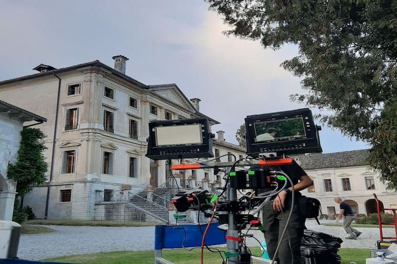 villa Miari Fulcis, trasformata in set per alcune scene di "Un passo dal cielo"
