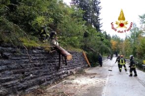 Qualche albero in strada, ma il peggio &egrave; passato: condizioni meteo in miglioramento