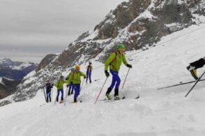 Lo scialpinismo sale in Marmolada: «Ragazzi motivati, ottimo raduno»