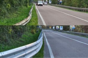 «Nuovi guardrail posizionati male: così si crea una situazione di pericolo»