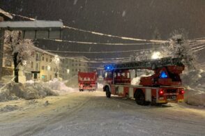 Neve senza sosta anche in Comelico. E Danta resta isolata