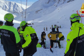 Da Belluno all’Abruzzo: i pompieri dolomitici in soccorso sul Monte Velino