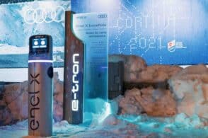 Enel e Audi insieme a Cortina: la mobilità elettrica è “mondiale”