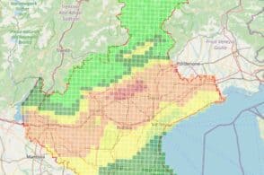 Pm10, Arpav: «Allerta 1 in tutta la regione tranne nel Bellunese»