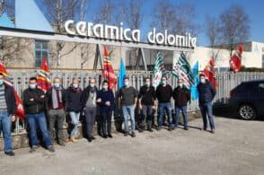 Ceramica Dolomite, garantiti i posti di lavoro. Sindacati soddisfatti