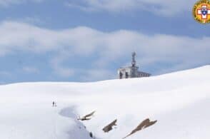 Scialpinista cade in Nevegal: interviene l’elicottero del Suem