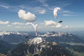 Volo libero in parapendio: grande evento nel cielo di Feltre