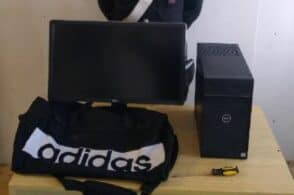Rubano un pc alla Veneto Strade: incastrati per i vestiti