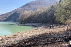 Via i detriti dal lago di Santa Croce, la Provincia brucia le tappe