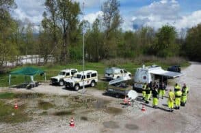 Piave in piena, saltano i collegamenti radio e telefonici. Ma è un’esercitazione