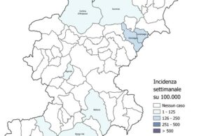 Mappa del contagio, restano solo 10 Comuni con casi di covid. E ieri nessun nuovo positivo
