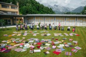 Lavoro a maglia e solidarietà: l’Alpago si colora di emozioni