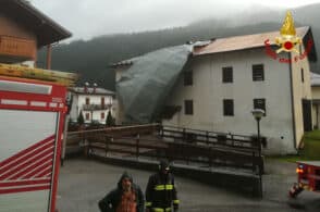 Temporali e vento forte: tetti scoperchiati in Cadore