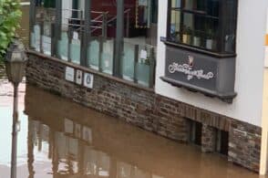 I bellunesi nell’alluvione del Nord Europa: «È terribile»