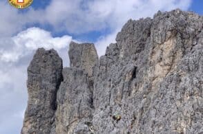 Coppia precipita dalla Torre Wundt sui Cadini, lui è in condizioni gravi