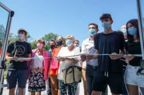 Nuove aule contro il coronavirus. Inaugurati i moduli di Calvi e Renier