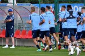 Serata biancoceleste: passerella allo stadio per la Lazio di Sarri