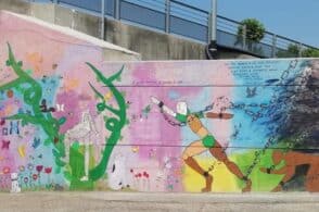 “E quindi uscimmo a riveder le stelle”: il murales del Gog