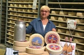 Lidia Bastianich porta il formaggio Piave Dop nella tv americana