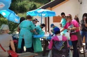 Pittura e inclusione: il Centro diurno colora l’Orsera in Val Canzoi