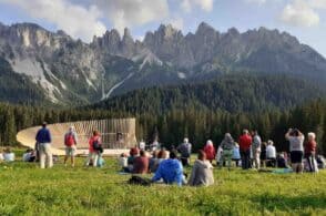 “Ripercussioni armoniche”: in 300 per il primo concerto sul Palco Vaia