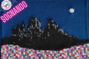 Una coperta ai piedi delle Tre Cime per dire “no” alla violenza sulle donne