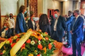 Anche Zaia e Salvini al funerale del senatore Saviane