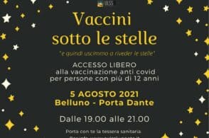 I versi della Divina Commedia per il primo appuntamento di “Vaccini sotto le stelle”