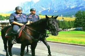 Controllo green del territorio, in azione i carabinieri a cavallo